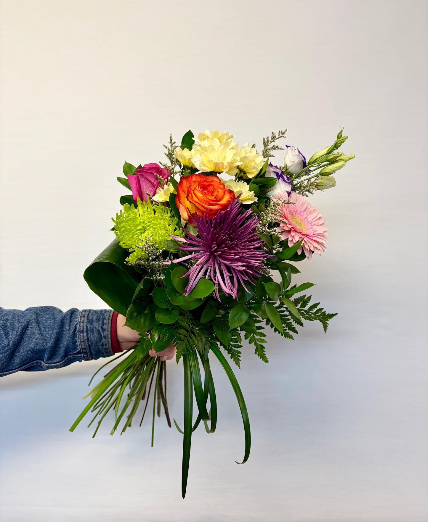 Lié choix du fleuriste
