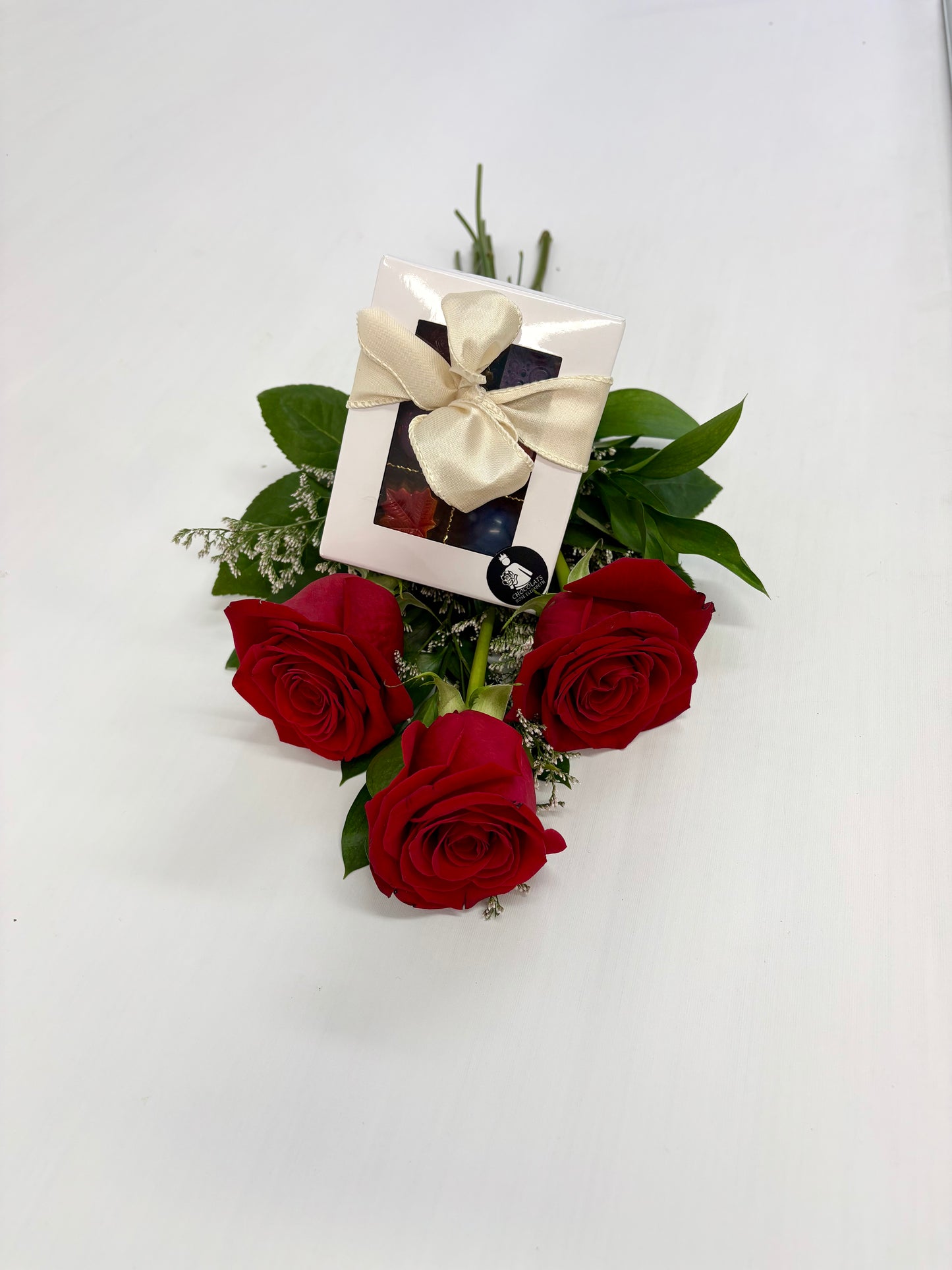 Triolet de Roses et Chocolats