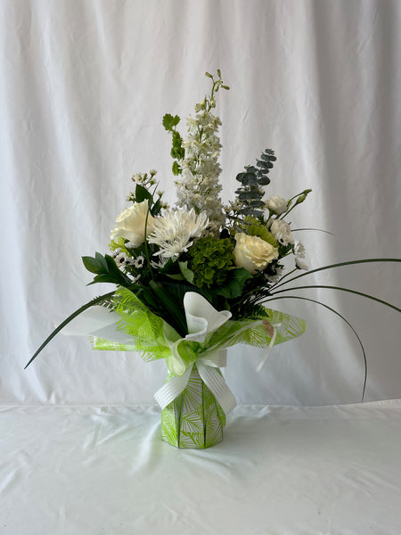 Bouquetto Vert et Blanc