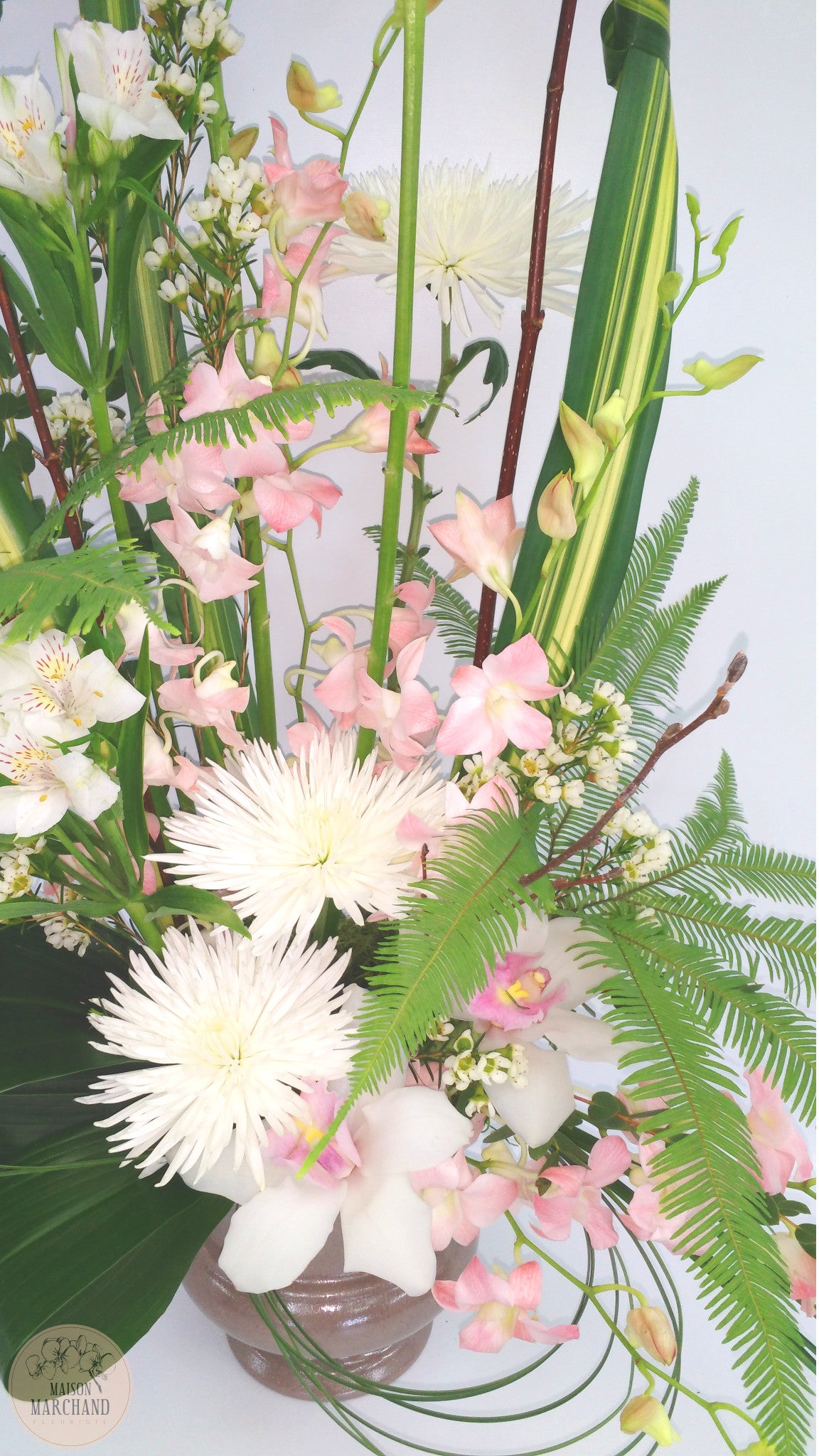 Arrangement funéraire élégant