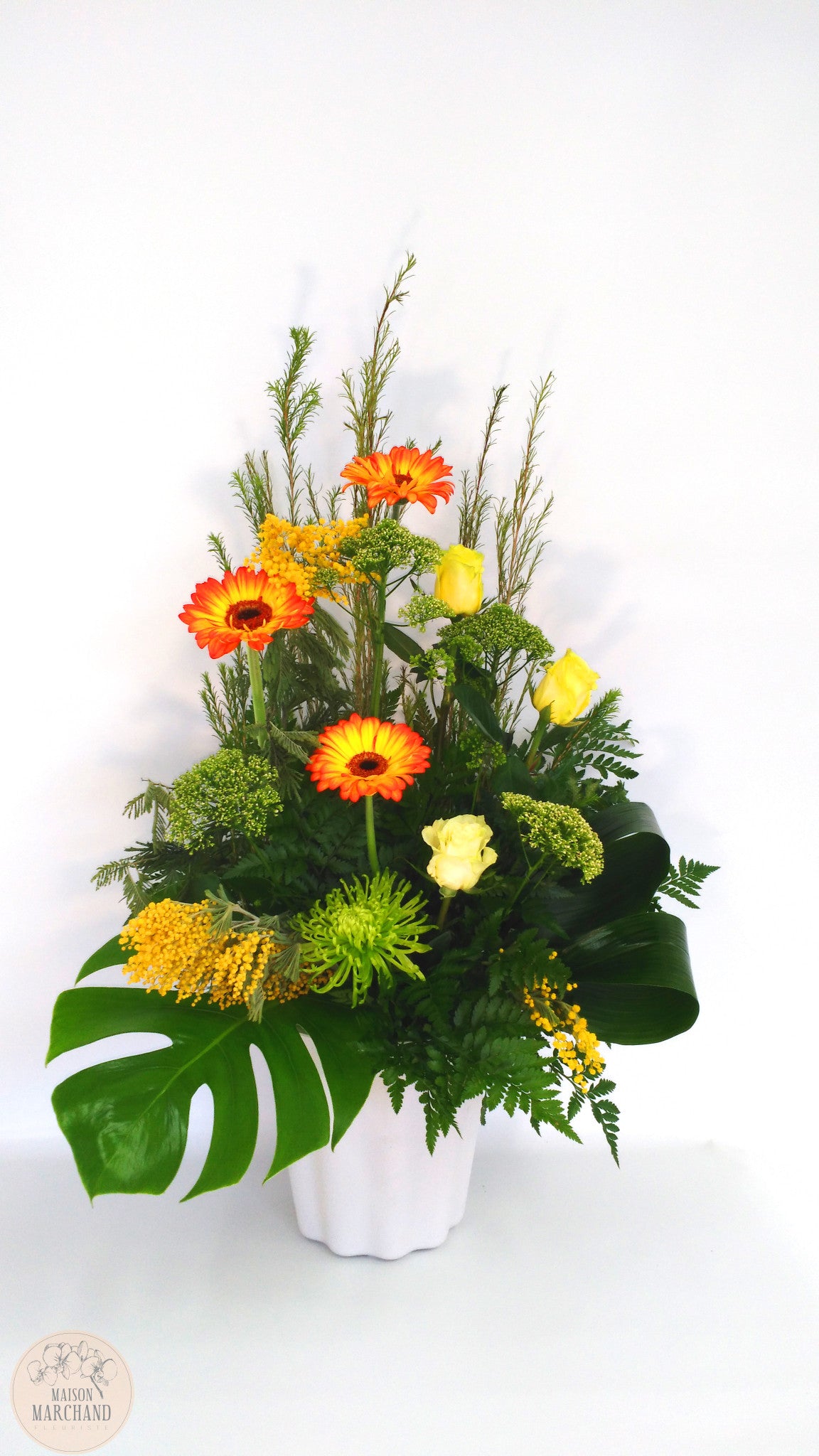 Bouquet de fleurs printanières
