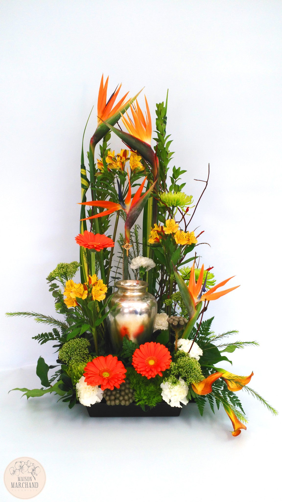 Arrangement d'urne funéraire